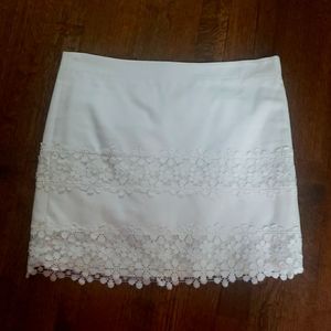 White skirt